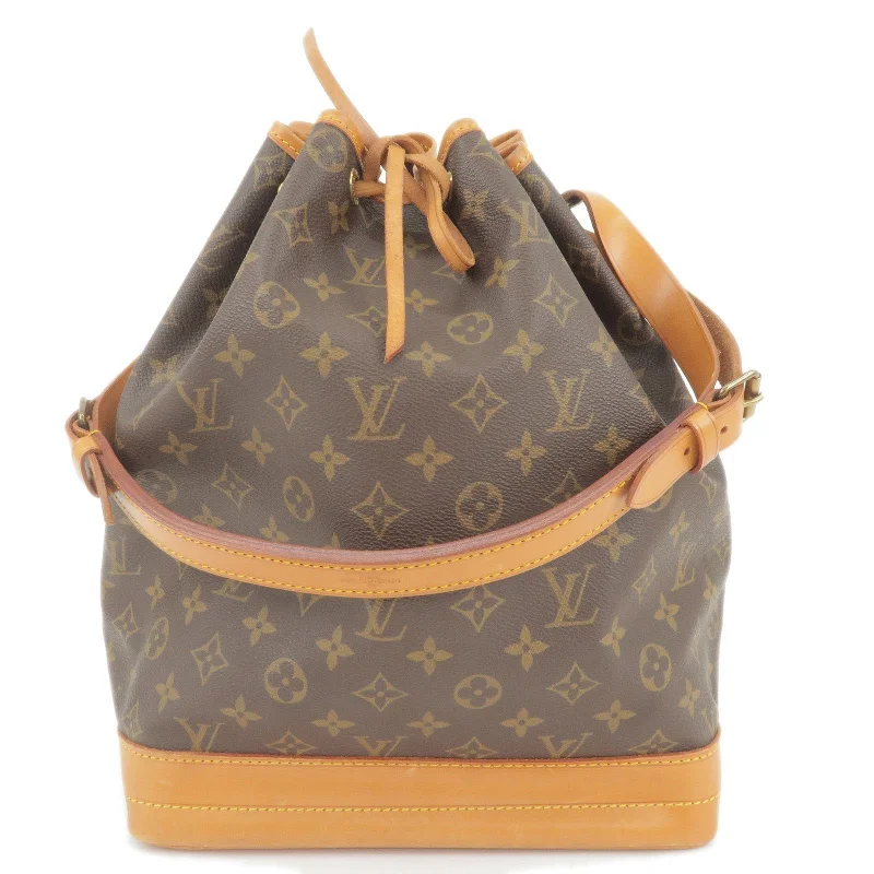 Ladies Louis Vuitton handbags with a detachable coin purse insideLouis Vuitton Monogram Noe Shoulder Bag Hand Bag M42224