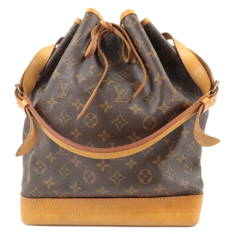 Ladies Louis Vuitton Capucines bags with gold - toned hardwareLouis Vuitton Monogram Noe Shoulder Bag Hand Bag M42224