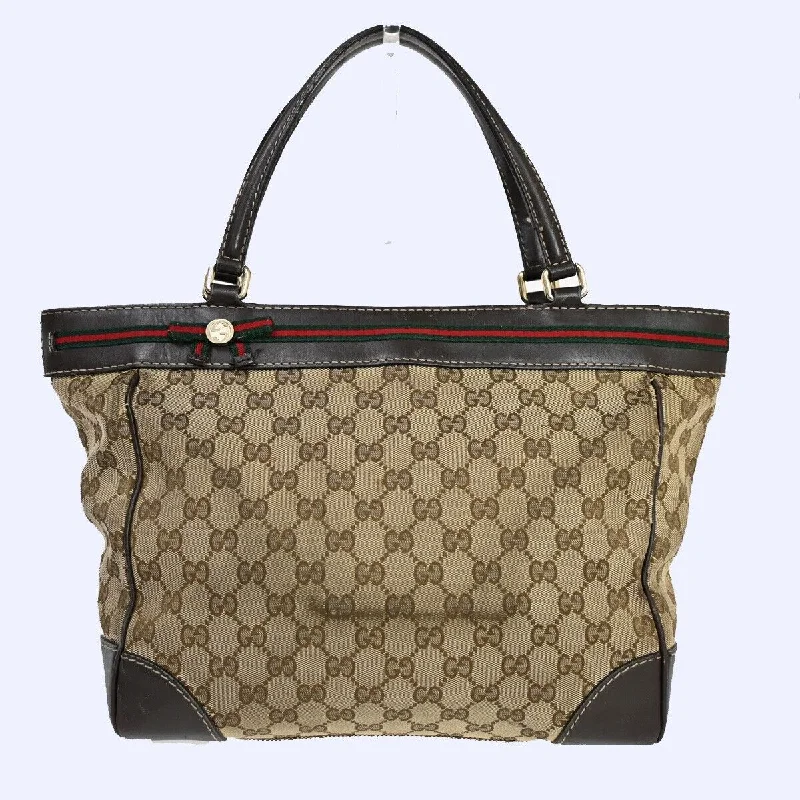 Gucci handbags for women with a metal - framed claspGucci Gg Pattern Sherry Shoulder Tote