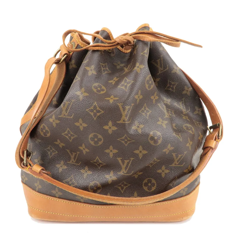 Medium - sized Louis Vuitton tote bags for work and shoppingLouis Vuitton Monogram Noe Shoulder Bag Brown M42224