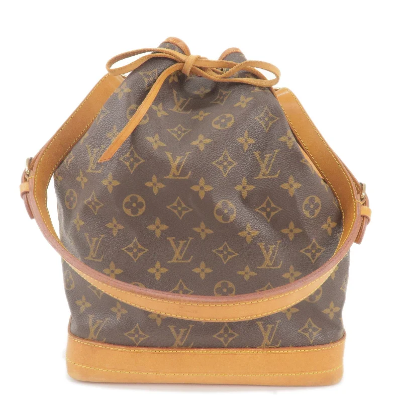 Louis Vuitton Alma bags with a leather - wrapped handle for a luxurious feelLouis Vuitton Monogram Noe Shoulder Bag Hand Bag M42224