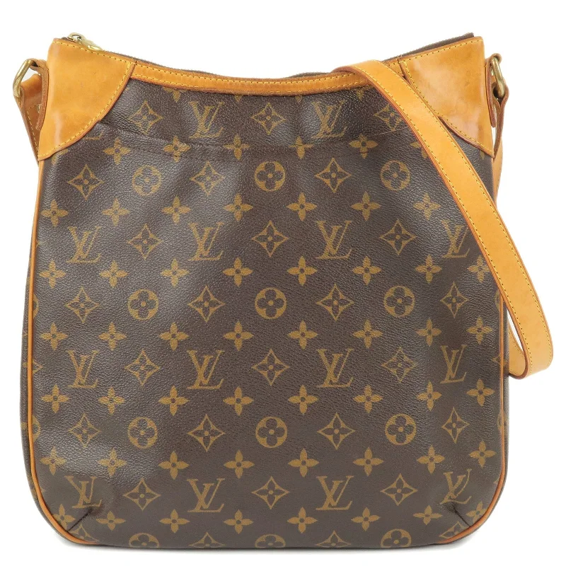 Louis Vuitton Alma bags featuring the signature top - handle designLouis Vuitton Monogram Odeon MM Shoulder Bag M56389