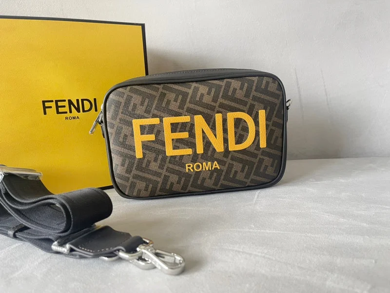 Fendi crossbody bags with a reflective strap for safety during low - light conditionsWF - Fendi Bags - 567