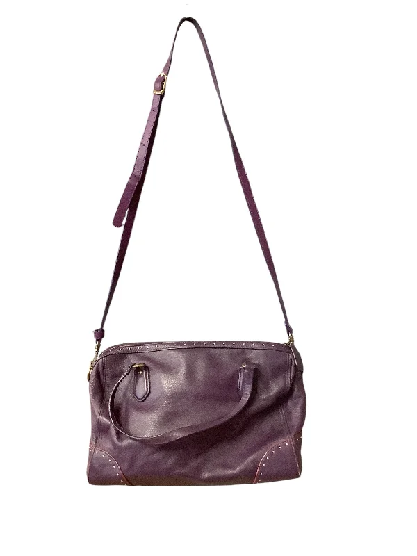 Coach Borough bags with a removable interior organizerCrossbody Designer By Coach, Size: Medium