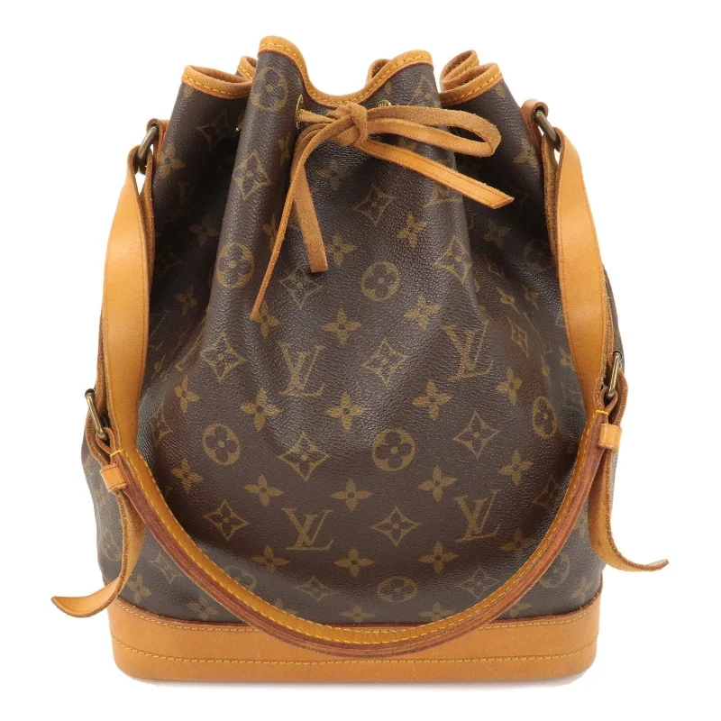 Louis Vuitton Alma bags featuring the signature top - handle designLouis Vuitton Monogram Noe Shoulder Bag Hand Bag Brown M42224