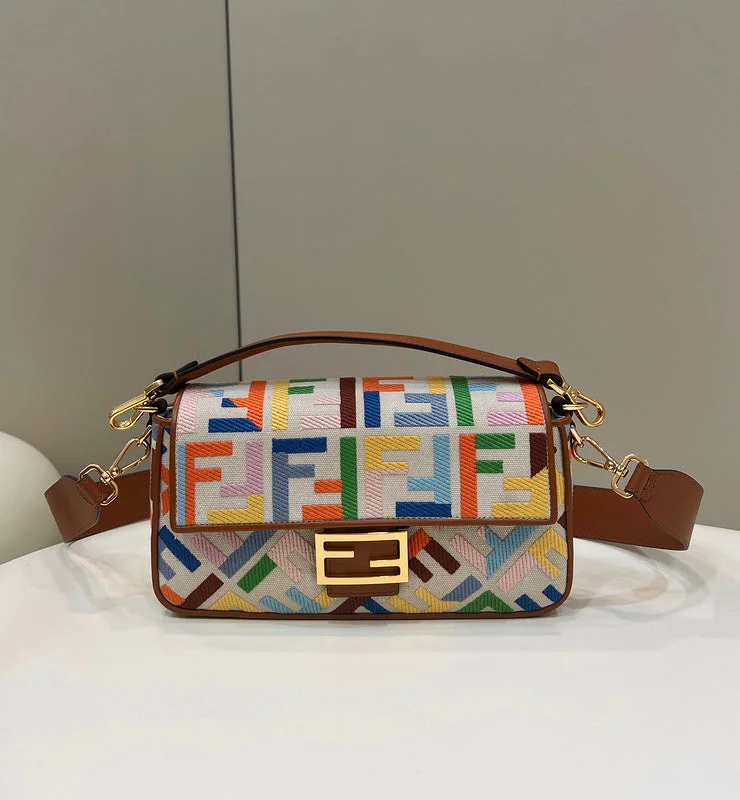 Ladies Fendi Peekaboo bags with a detachable shoulder strap for different carrying optionsWF - Fendi Bags - 538