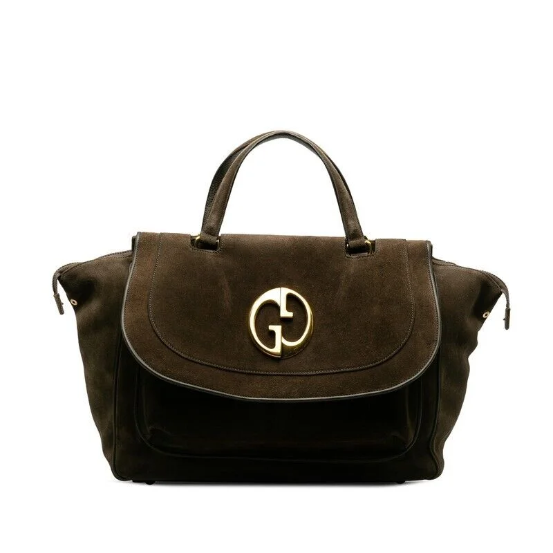 Medium - sized Women Gucci handbags for everyday useGucci Double G Handbag Boston Bag