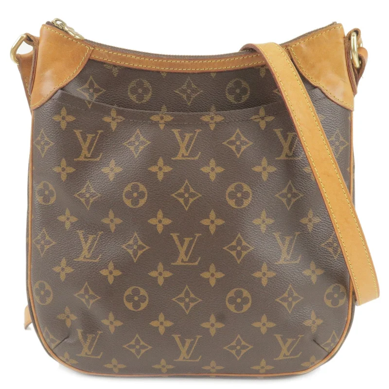 Louis Vuitton handbags with a metal - framed clasp for durabilityLouis Vuitton Monogram Odeon PM Shoulder Bag Crossbody Bag M56390