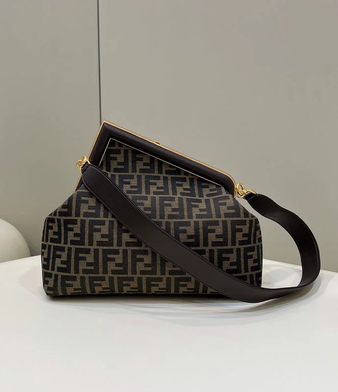 Ladies Fendi shoulder bags with a detachable phone stand for hands - free viewingWF - Fendi Bags - 588