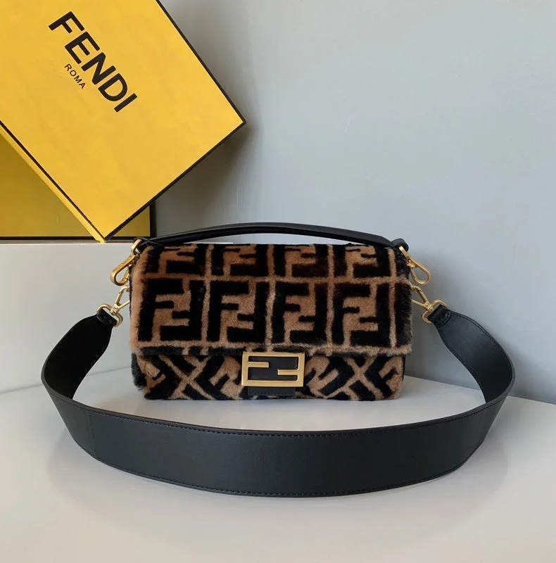 Fendi handbags with a perforated leather detail for a breathable and unique designBC - FENDI BAGS - 819