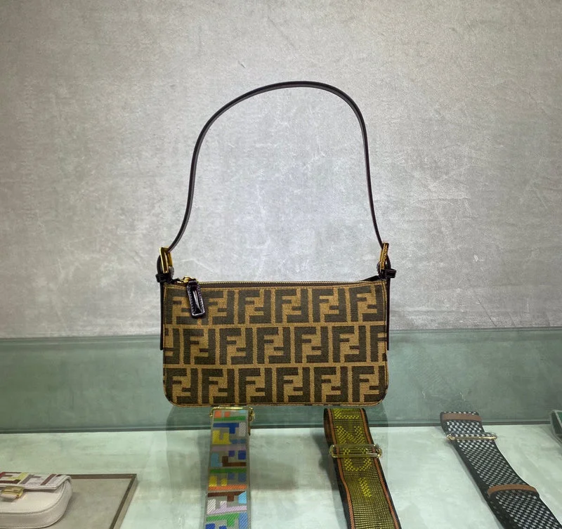 Fendi tote bags with a solar - powered charging panel for eco - friendly chargingBC - FENDI BAGS - 784