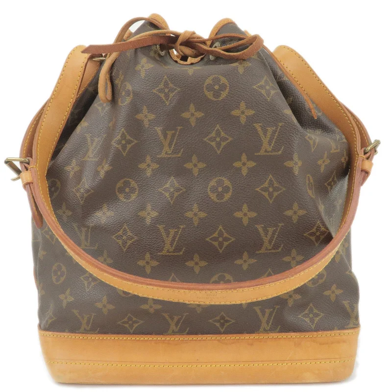 Louis Vuitton handbags with a metal - framed clasp for durabilityLouis Vuitton Monogram Noe Shoulder Bag Hand Bag M42224