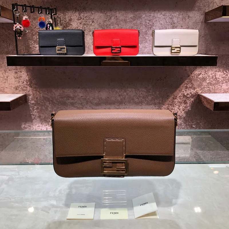 Fendi bags with a zip - top closure and a front - pocket for quick access to keys and cardsBC - FENDI BAGS - 808