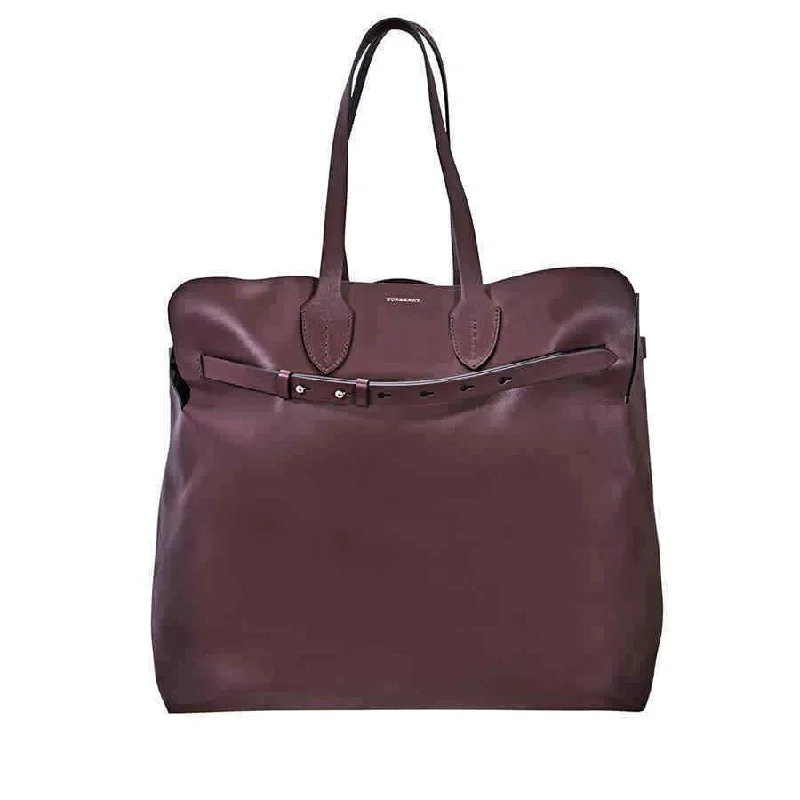 Sustainable Burberry Bags Made from Recycled MaterialsBurberry Large Soft Leather Belt Bag- Deep Claret 8006555