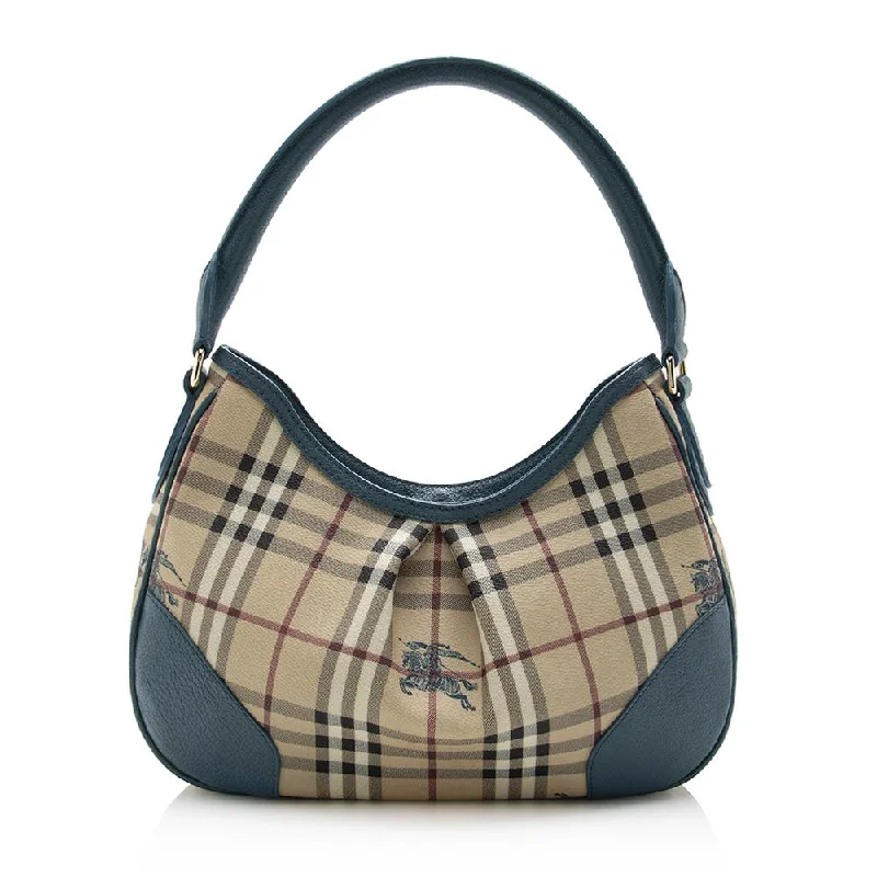 Burberry Bags with RFID Blocking TechnologyBurberry Haymarket Check Hernville Hobo (SHF-14574)