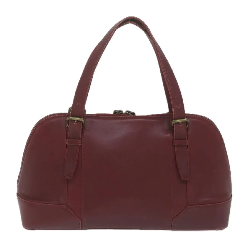 Sustainable and Ethical Burberry Bags for Conscious ConsumersBurberry Hand Bag Leather Red Auth ti1480