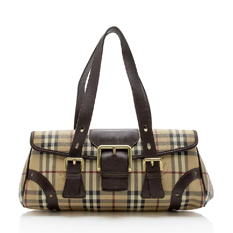 Travel - Approved Burberry Carry - on BagsBurberry Haymarket Check Satchel (SHF-13062)