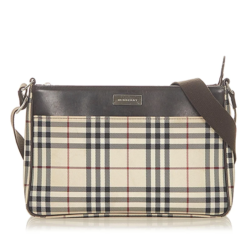 Compact Burberry Clutch Bags for WeddingsBurberry House Check Canvas Crossbody Bag (SHG-19240)