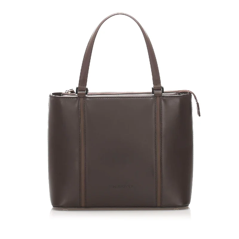 Burberry Bags with Interior Organizers for Easy SortingBurberry Leather Handbag (SHG-10732)