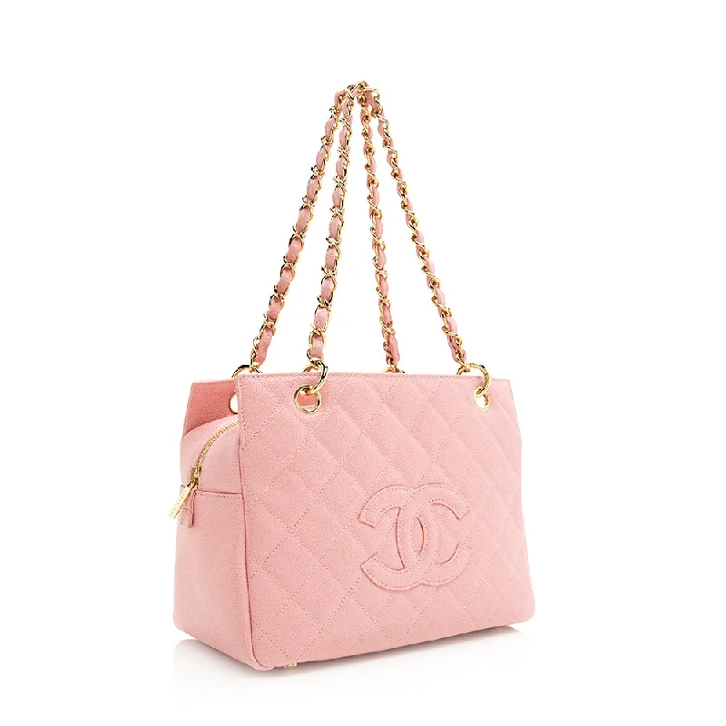 Chanel Limited Edition Handbag for CollectorsChanel Caviar Leather Petite Timeless Tote (20301)