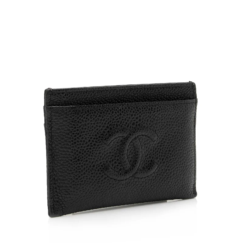 Chanel Chain Strap Handbag for Everyday UseChanel Caviar Leather Timeless CC Card Holder (RcPyJg)