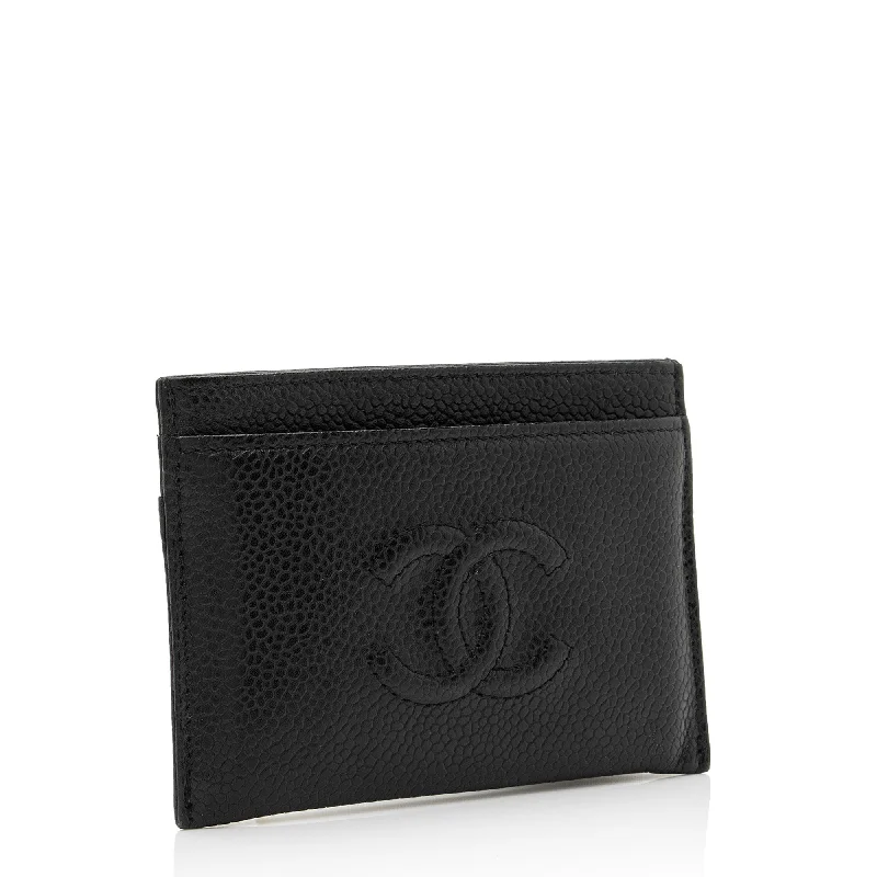 Chanel New Arrival Handbag with Gold HardwareChanel Caviar Leather Timeless CC Card Holder (ZV9jZJ)