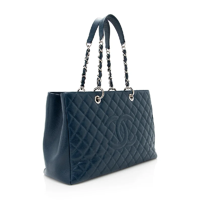 Chanel Limited Edition Handbag for CollectorsChanel Caviar Leather XL Grand Shopping Tote (20114)