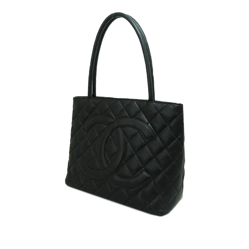 Chanel New Arrival Handbag with Gold HardwareChanel Caviar Medallion Tote Bag (0z0hK1)