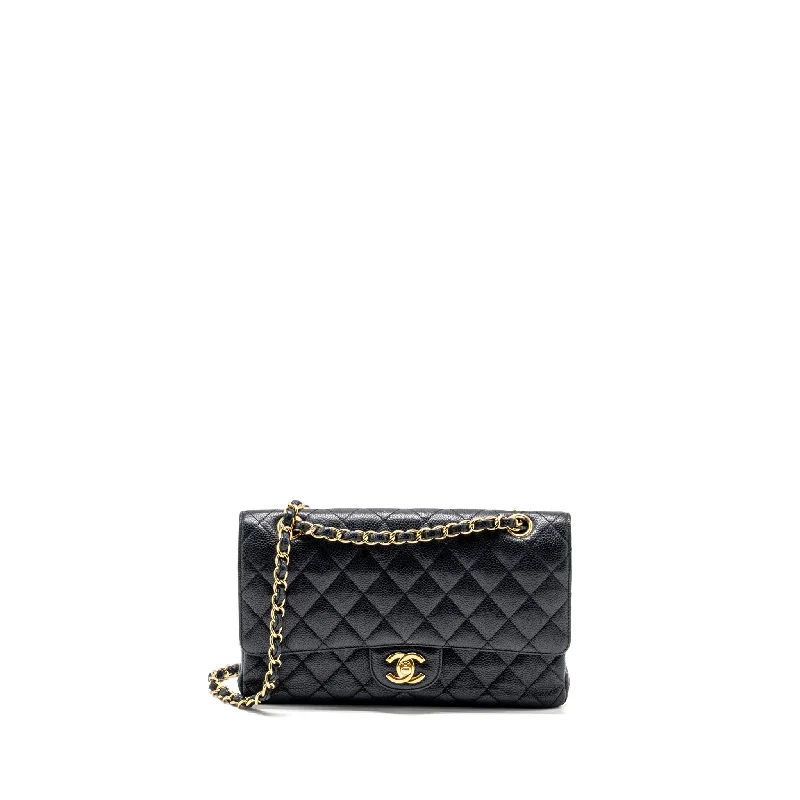 Chanel Small Crossbody Bag for TravelChanel Medium classic double flap bag caviar Black GHW