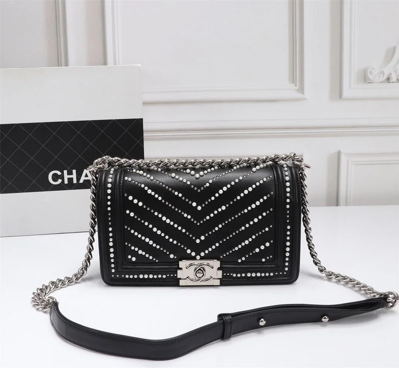 Chanel Black Handbag for Business MeetingsWF - Chanel Bags - 1193