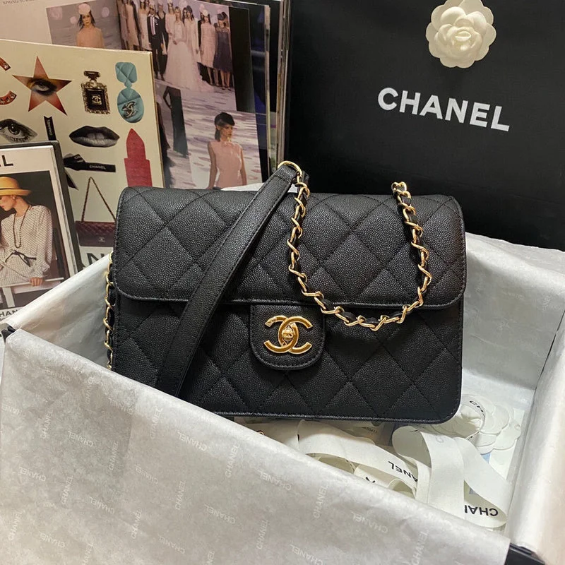 Chanel Black Handbag for Business MeetingsWF - Chanel Bags - 1243