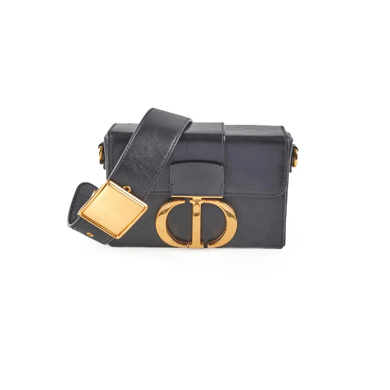 Trendsetting Christian Dior crossbody bags with a colorful strapChristian Dior 30 Montaigne Mini Black