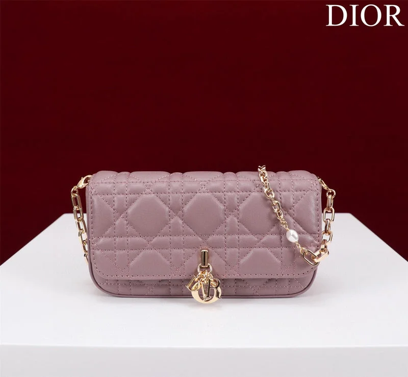 Christian Dior Saddle bags with a distressed leather finishBC - Dior Bags - 1243