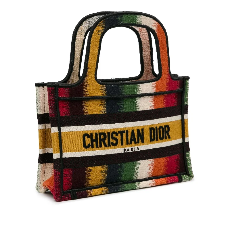 Christian Dior Saddle bags with a distressed leather finishDior Mini D-Stripes Book Tote (LHdNjK)