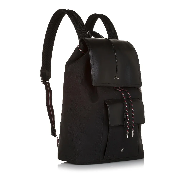 Christian Dior crossbody bags with a front - flap pocket for easy accessDior Mini Nylon Motion Backpack (SHG-35024)