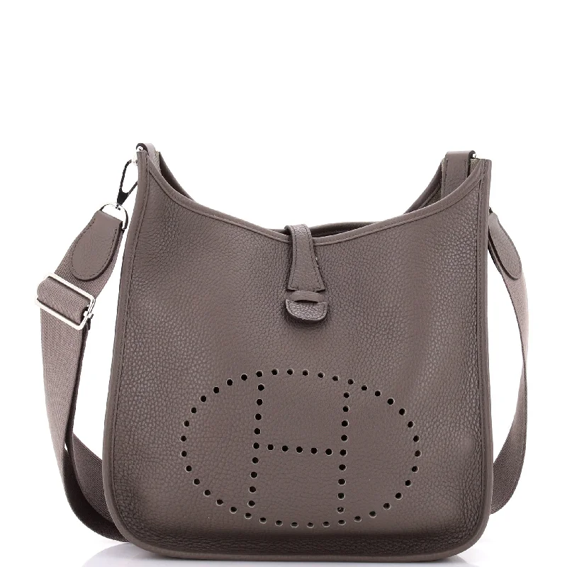 Two - Tone Hermes Bags for a Modern and Stylish AppearanceEvelyne Bag Gen III Clemence PM