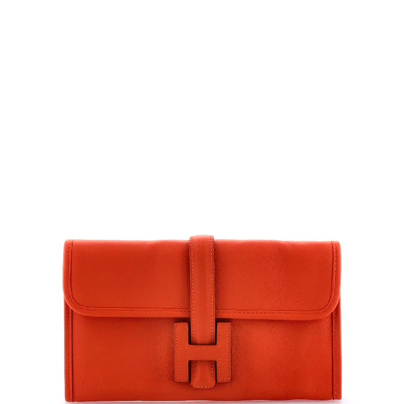 Hermes Bags with Hidden Pocket Compartments for PrivacyJige Duo Clutch Swift