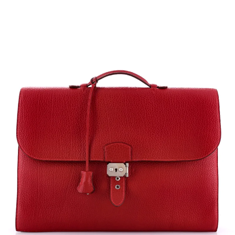 Soft - Handled Hermes So Kelly Bags for a Feminine TouchSac a Depeches Bag Fjord 41