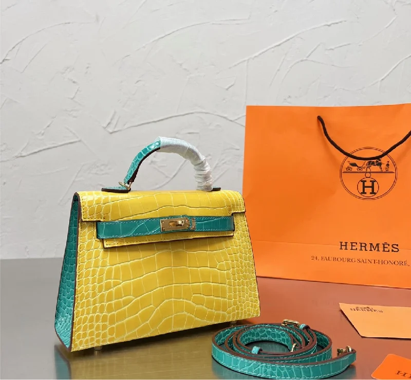 Hermes Bags with Magnetic and Twist - Lock ClosuresNew Hermes woman handbag